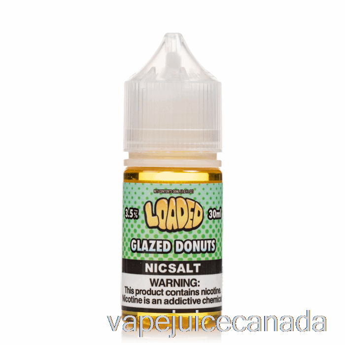 Vape Canada GLAZED DONUT - Loaded SALTS - Ruthless Vapors - 30mL 35mg